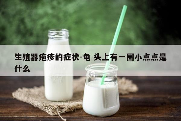 生殖器疱疹的症状-龟 头上有一圈小点点是什么