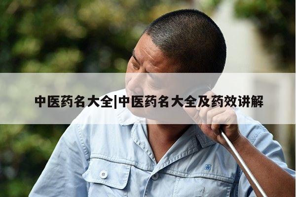 中医药名大全|中医药名大全及药效讲解