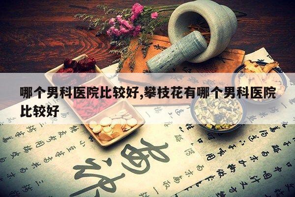 哪个男科医院比较好,攀枝花有哪个男科医院比较好